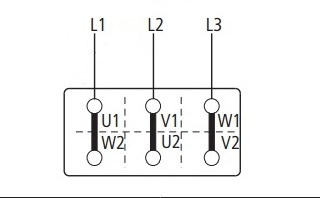 Conectarea in triunghi a motoarelor asincrone trifazate