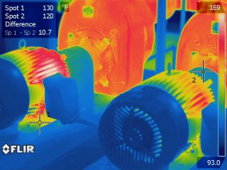Termografia in infrarosu camera termoviziune
